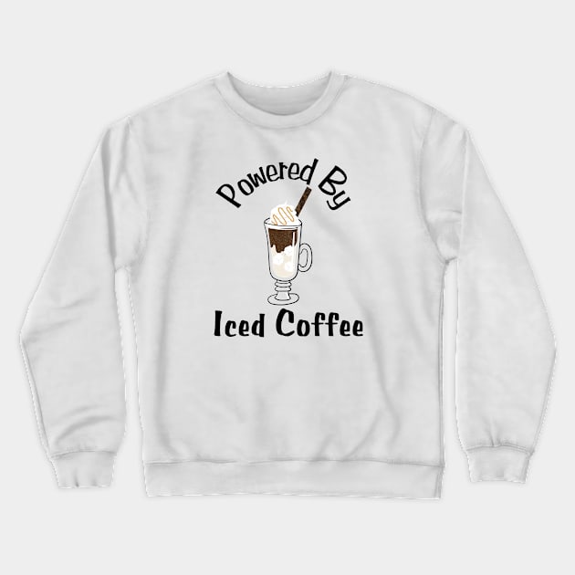 Iced Coffee Crewneck Sweatshirt by HobbyAndArt